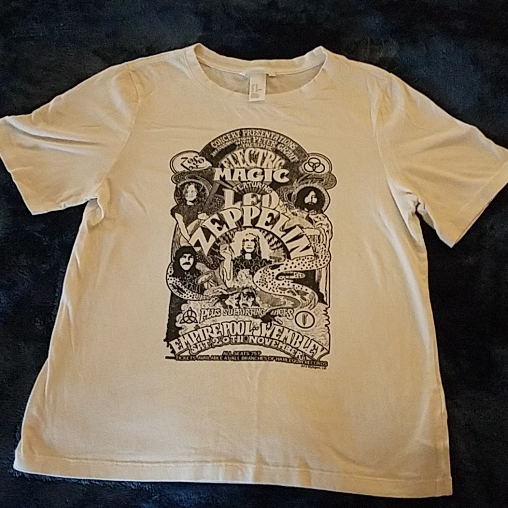H&M Led Zeppelin tshirt